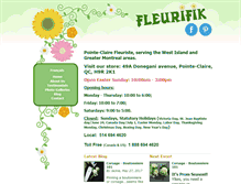 Tablet Screenshot of fleurifik.com